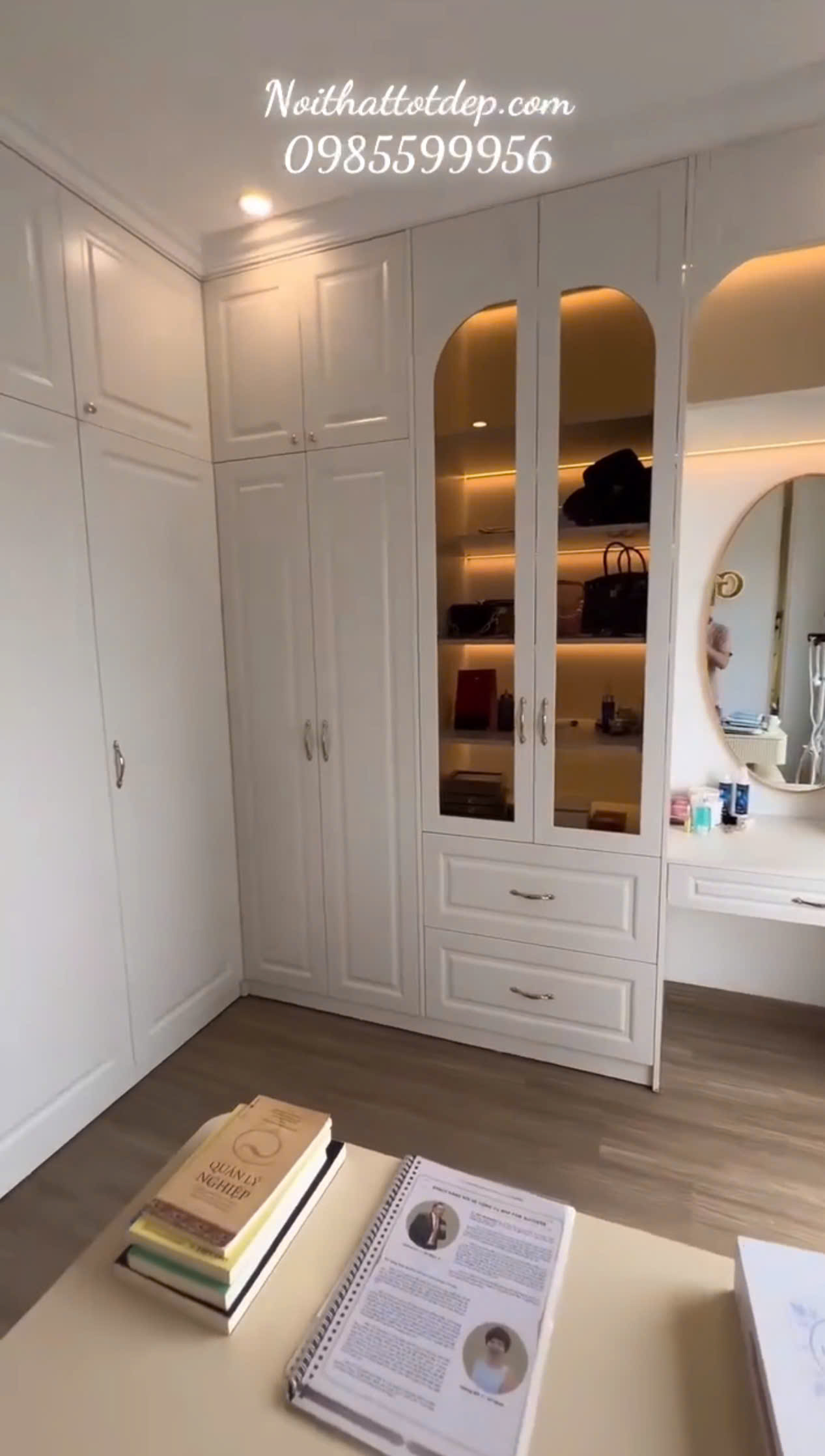 Video Thi Công Nội Thất Chung Cư Đẹp Tại HÀ Nội-Vinhomes Green Bay